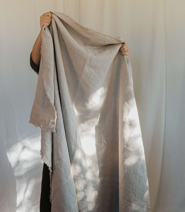 Pure Linen Throw