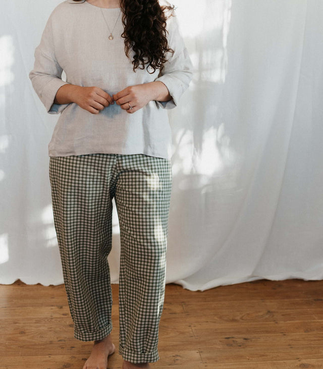 Heron Barrel Leg Pants