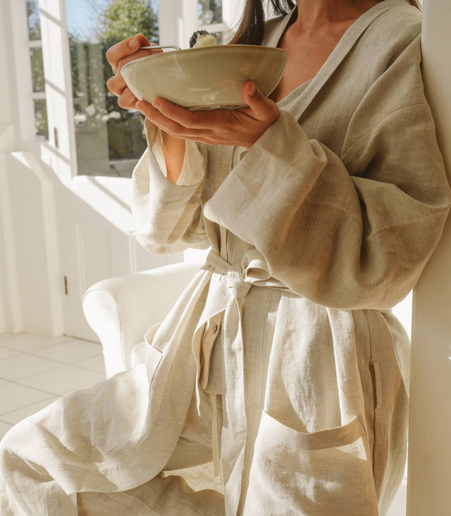 Linen Dressing Gown