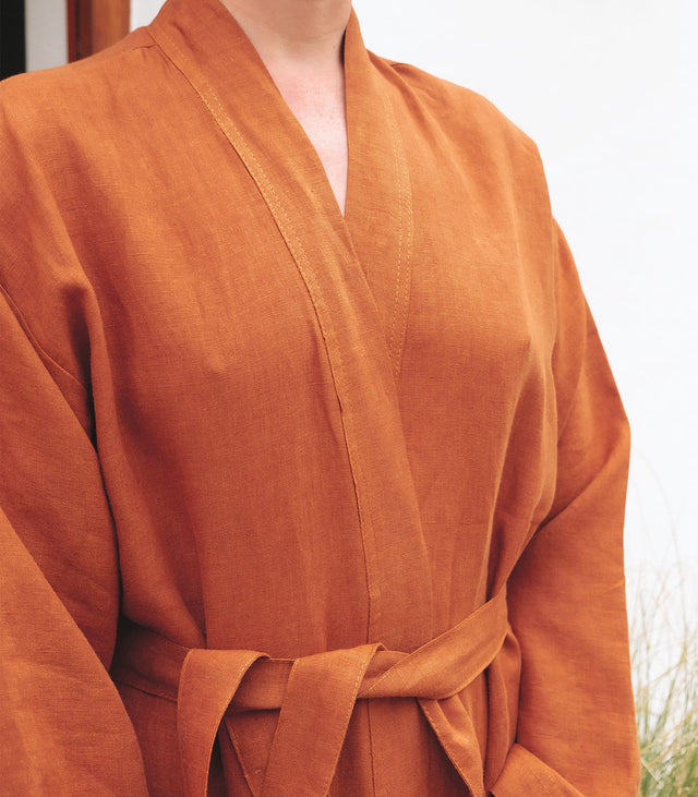 Linen Dressing Gown