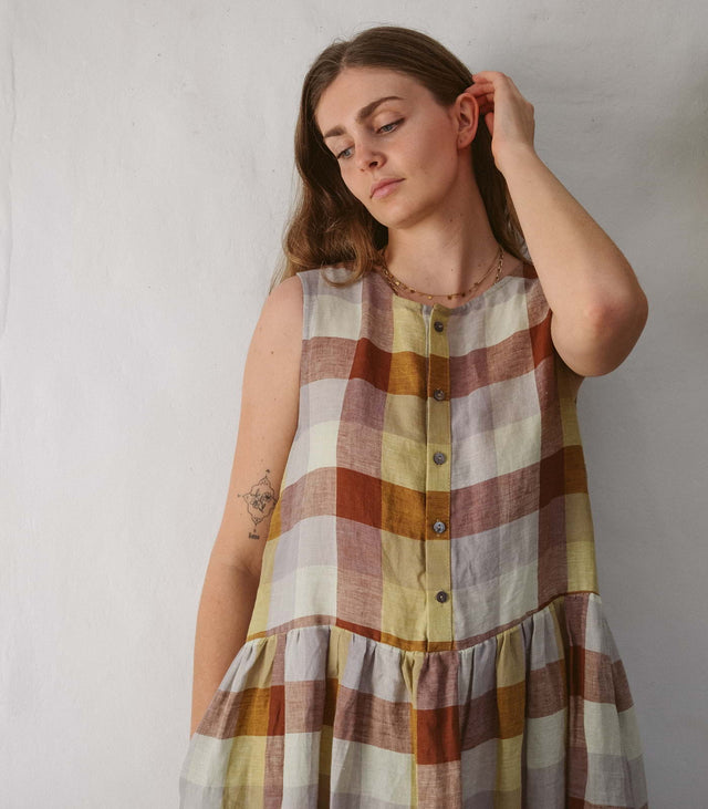 Drop Waist Dress (Sleeveless)