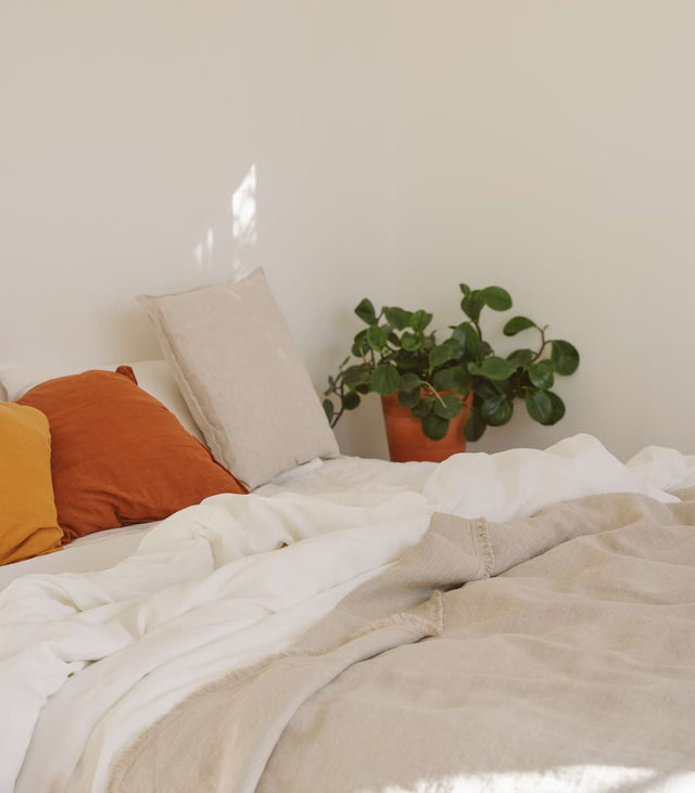 Pure Linen Throw