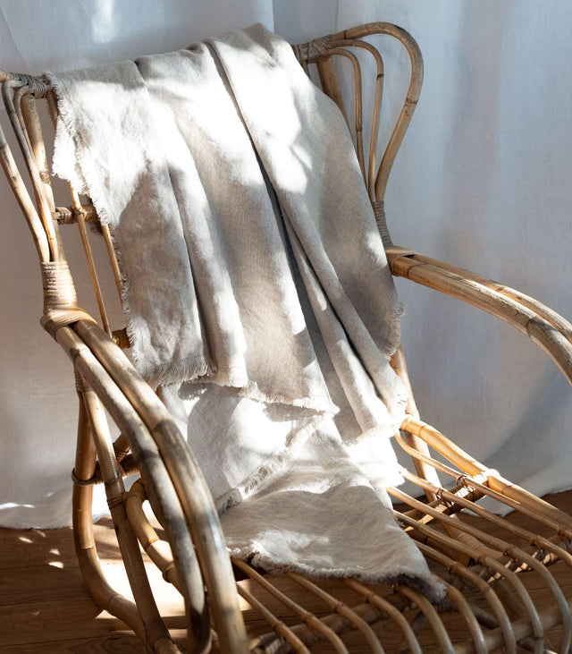 Pure Linen Throw