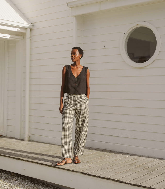 Heron Barrel Leg Pants