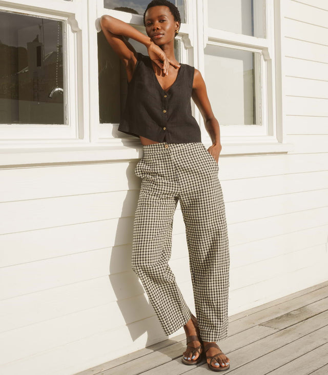 Heron Barrel Leg Pants