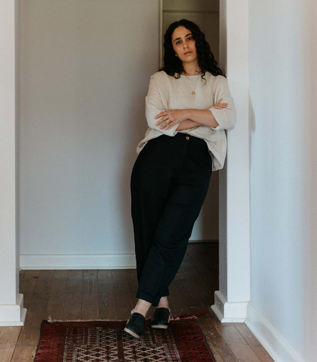 Heron Barrel Leg Pants