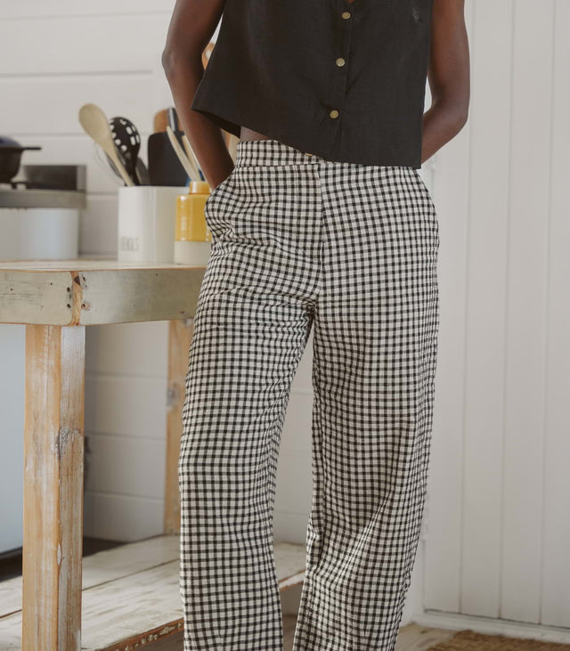 Heron Barrel Leg Pants