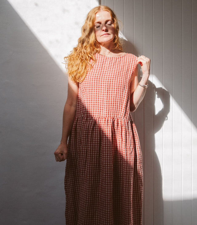 Drop Waist Dress (Sleeveless)